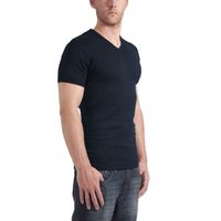 Garage T-Shirt V-neck semi bodyfit navy (art 0302)