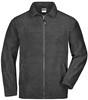 James & Nicholson JN044 Full-Zip Fleece - Dark-Grey-(Solid) - S