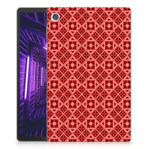 Lenovo Tab M10 Plus Hippe Hoes Batik Rood