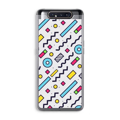 8-bit N°8: Samsung Galaxy A80 Transparant Hoesje