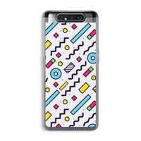 8-bit N°8: Samsung Galaxy A80 Transparant Hoesje