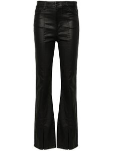 DKNY jean évasé à taille mi-haute - Noir