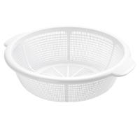 Plasticforte Keuken afgieten vergiet - wit - 31 x 10 cm - kunststof