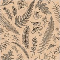 Ambiente Servetten Leaves and Herbs 20 stuks Ambiente Servetten Leaves and Herbs 20 stuks