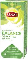 Lipton thee Feel Good Selection, Groene thee, doos van 25 zakjes