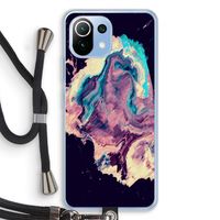 Cosmic Silence: Xiaomi Mi 11 Lite Transparant Hoesje met koord
