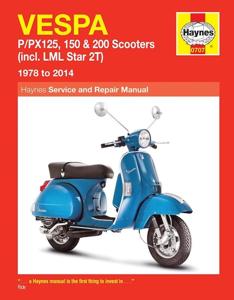VespaP/PX 125, 150 & 200 scooters (Inc. LML Star 2T) (78 - 14) 0707