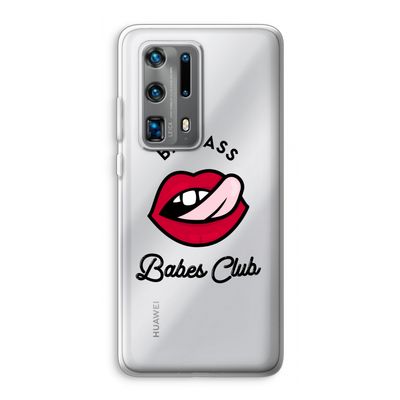Badass Babes Club: Huawei P40 Pro Plus Transparant Hoesje