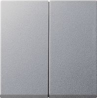 Gira Standaard 55 2-voudig kunststof bedieningswip, aluminium - thumbnail