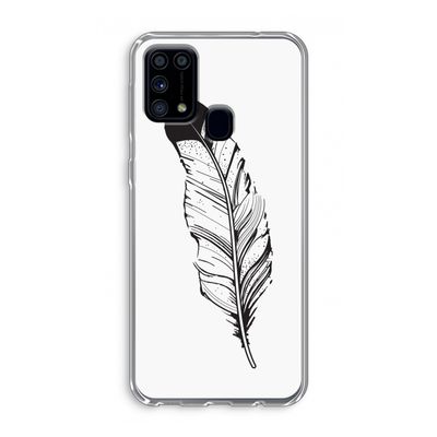 Pluim: Samsung Galaxy M31 Transparant Hoesje