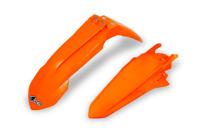 UFO PLAST Mudguard set ufo ktm orange