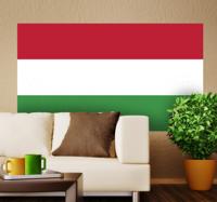Sticker vlag Hongarije