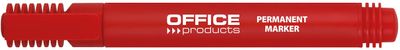 OFFICE products permanent marker 1-3 mm, rond, rood