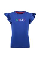 MAYCE Meisjes t-shirt - Twilight blauw