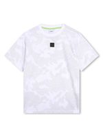 BOSS Kidswear t-shirt en coton à imprimé camouflage - Blanc - thumbnail