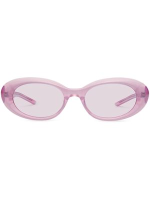 Gentle Monster lunettes de soleil Molta PC9 à monture ovale - Rose