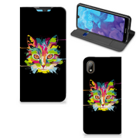 Huawei Y5 (2019) Magnet Case Cat Color - thumbnail