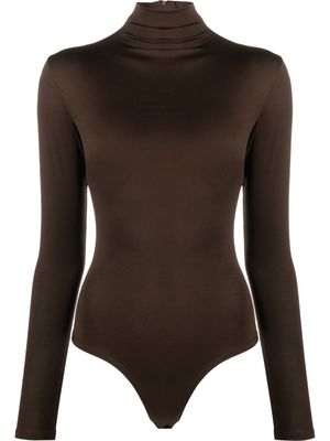 Atu Body Couture body à col montant - Marron