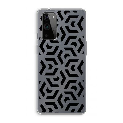 Crazy pattern: OnePlus 9 Pro Transparant Hoesje
