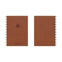 Schrift adoc business a4 lijn 144pag 90gr bruin