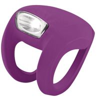 Knog Voorlicht Frog Strobe Batterij 31,8 Mm Siliconen Paars - thumbnail