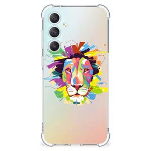 Samsung Galaxy S23 FE Stevig Bumper Hoesje Lion Color