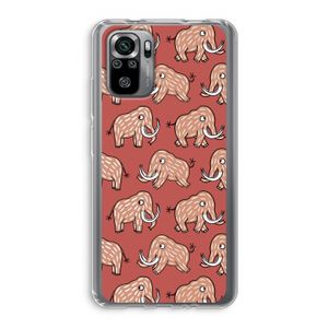 Mammoet: Xiaomi Redmi Note 10S Transparant Hoesje