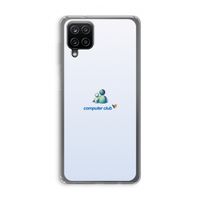 MSN: Samsung Galaxy A12 Transparant Hoesje