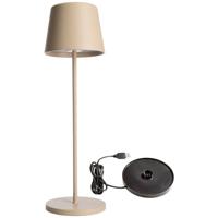 Deko Light 620194 Canis Tafellamp voor buiten 3.5 W Warmwit Beige - thumbnail