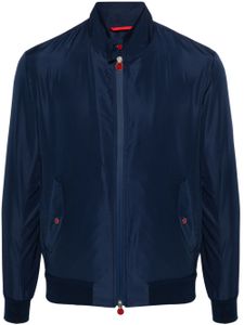 Kiton veste légère à fermeture zippée - Bleu