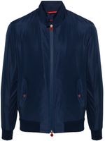 Kiton veste légère à fermeture zippée - Bleu - thumbnail