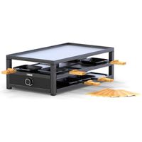 Black steel raclette Gourmetstel