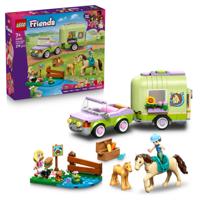 LEGO Friends trailer met paard en veulen 42695