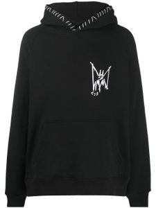 MJB Marc Jacques Burton hoodie à imprimé graphique - Noir