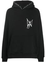 MJB Marc Jacques Burton hoodie à imprimé graphique - Noir