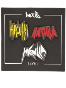 Haculla lot de pins Haculla à logo - Multicolore