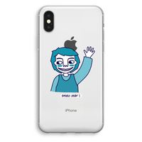 Zwaai: iPhone XS Transparant Hoesje