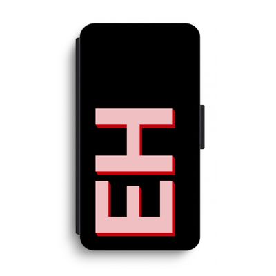 Monogram: iPhone XS Max Flip Hoesje