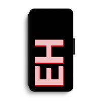 Monogram: iPhone XS Max Flip Hoesje
