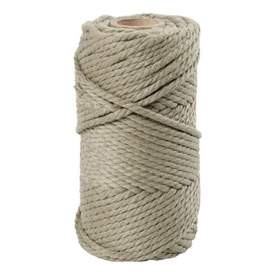 Creativ Company Macrame koord mosgroen, 55m