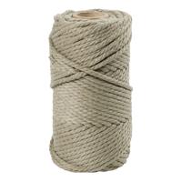 Creativ Company Macrame koord mosgroen, 55m