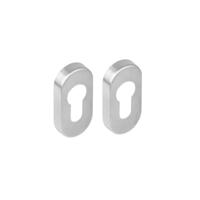 Intersteel Set van 2 cilinderrozettenTira ovaal RVS 10mm - 0035.341787