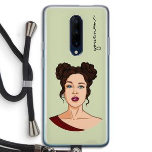 Pop-Art Creator: OnePlus 7 Pro Transparant Hoesje met koord
