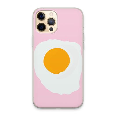 Sunny side up: iPhone 13 Pro Max Transparant Hoesje