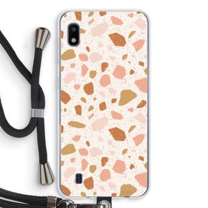 Terrazzo N°18: Samsung Galaxy A10 Transparant Hoesje met koord