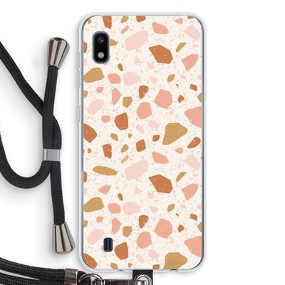 Terrazzo N°18: Samsung Galaxy A10 Transparant Hoesje met koord
