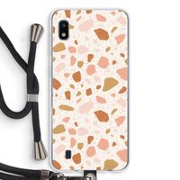 Terrazzo N°18: Samsung Galaxy A10 Transparant Hoesje met koord