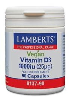 Vitamine D3 1000IE 25mcg vegan