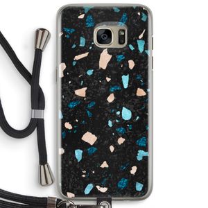 Terrazzo N°11: Samsung Galaxy S7 Edge Transparant Hoesje met koord