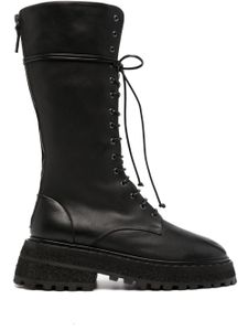 Marsèll Carro lace-up leather boots - Noir